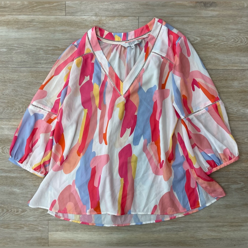 Crosby by Mollie Burch Andi blouse size XL